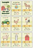 Vorschau - Spiele - Lesespiel Bauernhof (1./2. Klasse) - Seite 3