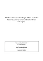 Vorschau - Stundenentwürfe - Materialpaket Unterrichtsentwürfe Englisch Grundschule - Seite 1