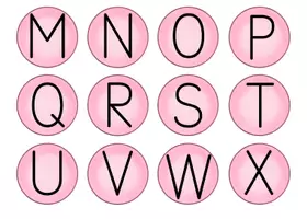 Vorschau - Bildkarten - Runde Alphabet-Karten (HoKi) - Seite 3