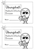 Vorschau - Arbeitsblätter - Übungsheft | Halbschriftliche Division ZR1000 - Seite 1