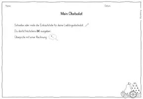 Vorschau - Arbeitsblätter - Geld Klasse 1 (eine mathematische Problemstellung lösen) - Seite 2
