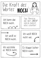Vorschau - Poster - Growth Mindset "NOCH nicht" - Wandschmuck (4 Versionen) - Seite 3
