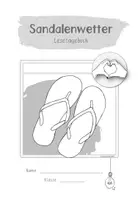 Vorschau - Arbeitsblätter - Lesebegleitheft zu "Sandalenwetter": Arbeitsblätter und Lesetagebuch - Seite 1
