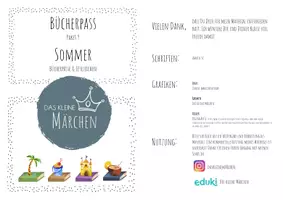 Vorschau - Arbeitsblätter - Bücherpass Paket 9 - Sommer - Seite 1
