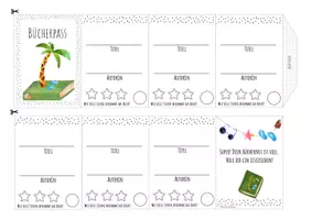 Vorschau - Arbeitsblätter - Bücherpass Paket 9 - Sommer - Seite 2