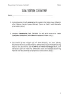 Vorschau - Klassenarbeiten - Klausur - Thirteen Reasons Why - EF / 10. Klasse - Seite 2