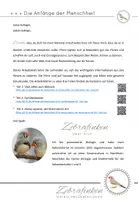 Vorschau - Arbeitsblätter - Die Anfänge der Menschheit Teil 3: Homo sapiens, der letzte seiner Art - Seite 1