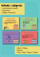 Aperçu - Jeux - English Grammar Trivia Game - 5th grade (Anglais) - Page 3