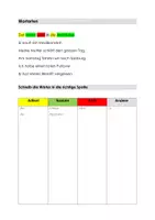 Vorschau - Arbeitsblätter - DaZ A1 Wortarten Teil 1/ Einführung Nomen/ Artikel/ Verb - Deckblatt