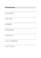 Vorschau - Arbeitsblätter - DaZ A1 Tagesablauf Einführung - Tageszeiten - 3. Person - Seite 2