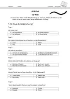 Vorschau - Test - Lektüretest zu "Die Welle" von Morton Rhue - Deckblatt