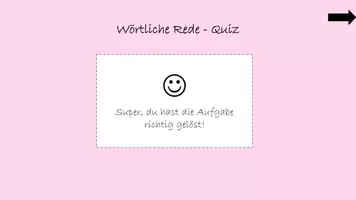 Vorschau - Spiele - Interaktives Quiz Wörtliche Rede - Seite 2