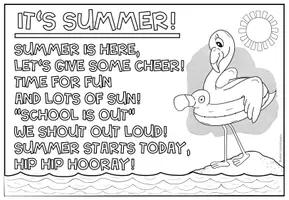 Vorschau - Arbeitsblätter - SUMMER - Poem (Gedicht für den Englischunterricht) - Seite 2
