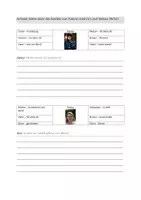 Vorschau - Arbeitsblätter - DaZ A1 Thema Familie/ Possessivartikel sein/ ihr - Seite 1