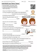 Vorschau - Arbeitsblätter - Arbeitsblatt "Mumps" + Onlineübung & MP3 + Infografik - Deckblatt