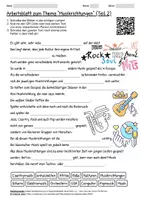 Vorschau - Arbeitsblätter - Lernposter + Arbeitsblätter "Musikrichtungen" + Onlineübung & MP3 + Mindmap + Infografiken - Seite 3