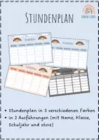 Vorschau - Poster - Materialpaket Schulstart - Seite 1