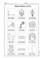Vorschau - Arbeitsblätter - Sparpaket Arbeitsblätter Buchstaben A - Z Druckschrift, Buchstabeneinführung, DaZ, Deutsch - Seite 2