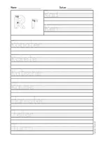 Vorschau - Arbeitsblätter - Arbeitsblätter Buchstabe R Druckschrift, Buchstabeneinführung, DaZ, Deutsch - Seite 3