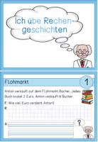 Vorschau - Stationenlernen - Sachrechenkartei für die 1./2. Klasse - Seite 3