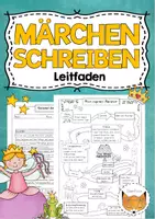 Vorschau - Arbeitsblätter - Märchen schreiben Leitfaden - Deckblatt