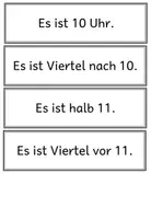 Vorschau - Fördermaterial/Inklusion - Tafelmaterial verschiedene Uhrzeiten - Seite 2