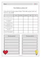 Vorschau - Stundenentwürfe - Die eigene Schrift untersuchen (Unterrichtseinheit zur Schriftpflege) - Vereinfachte Ausgangsschrift - Seite 2