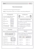 Vorschau - Stundenentwürfe - Die eigene Schrift untersuchen (Unterrichtseinheit zur Schriftpflege) - Grundschrift - Seite 3