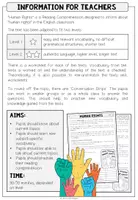 Vista previa - Hojas de trabajo - HUMAN RIGHTS - Reading Comprehension (2-times differentiated + Conversation Strips) - página 1