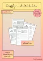Vorschau - Stundenentwürfe - Buchstabenübungen (Unterrichtseinheit zur Schriftpflege) - Vereinfachte Ausgangsschrift - Deckblatt