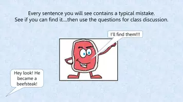 Vorschau - Präsentationen/Tafelbilder - You must be mistaken 3 (Correcting the most common mistakes) - Seite 1