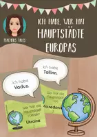 Vorschau - Spiele - 2x Lesespiel: Hauptstädte Europas - Deckblatt