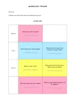 Vorschau - Test - Sprechprüfung 5. Klasse - Mündliche Prüfung - oral exam (Orange Line 1) - Deckblatt