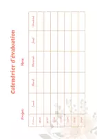 Aperçu - Outils du professeur - Kit Agenda scolaire "Vintage" - Page 3