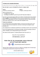 Vorschau - Stationenlernen - Bilderlotto "Sch sch" - Wörter (Grundschrift farbig) - Seite 1
