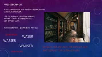 Vorschau - Interaktives Material - Rechtschreibung Escape-Game "Grusel-Schloss" - Seite 3