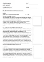 Vorschau - Klassenarbeiten - KLASSENARBEIT ZUM THEMA SACHTEXTE - Seite 1