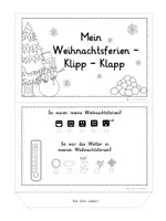 Vorschau - Arbeitsblätter - Weihnachtsferien-Klipp-Klapp - Seite 2