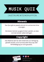 Aperçu - Jeux - Quiz Musical - Groupes d'instruments (allemande) - Page 1