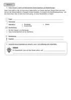 Vorschau - Arbeitsblätter - Eigenschaften von Wasser - Versuche zur Oberflächenspannung - Seite 1