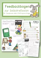 Vorschau - Arbeitsblätter - Feedbackbogen - Deckblatt
