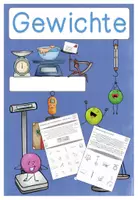 Vorschau - Arbeitsblätter - Arbeitsheft Gewichte - Deckblatt
