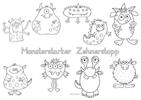 Vorschau - Unterrichtsreihen - Übungen zum Zehnerübergang - ZR 20 - dreifach differenziert - Seite 1