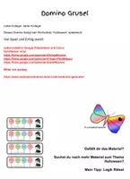 Vorschau - Fördermaterial/Inklusion - Domino Halloween - Gruselgeschichte - Seite 2