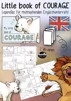 Vorschau - Mal- und Bastelvorlagen - My little book of COURAGE - 2 Leporellos für den Englischunterricht - Deckblatt
