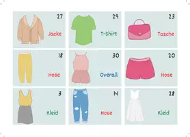 Aperçu - Jeux - Jeu: Déclinaison de l'adjectif en allemand - à imprimer - Page 2