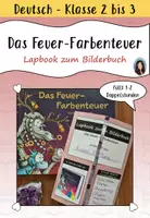 Aperçu - Feuilles d'exercices - Lapbook zum Bilderbuch "Das Feuer-Farbenteuer" - Page de couverture