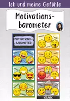 Vista previa - Tarjetas / Manipulativos - Motivationsbarometer / Gefühlsampel - Portada