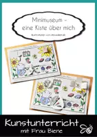 Vorschau - Mal- und Bastelvorlagen - Sammeln und Ordnen: Eine Kiste über mich – Minimuseum - Deckblatt