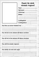 Vorschau - Mal- und Bastelvorlagen - Unser Erinnerungsalbum an die gemeinsame Schulzeit/ Abschluss - Seite 1